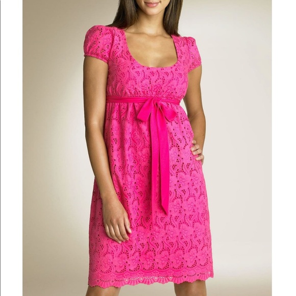 Anthropologie Donna Morgan eyelet dress 2 - Picture 1 of 6